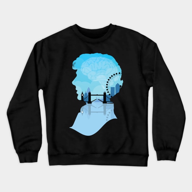 Sherlock's London Crewneck Sweatshirt by aviaa